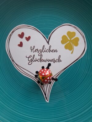 Herzensgruß „Herzlichen Glückwunsch“ – PDF-Druckvorlage