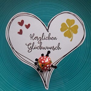Herzensgruß „Herzlichen Glückwunsch“ – PDF-Druckvorlage