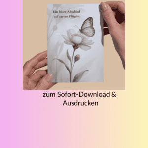 Beileidskarten zum Ausdrucken