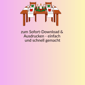 Tischdeko / Gastgeschenke