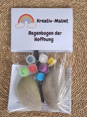 Kreativ-Malset Regenbogen der Hoffnung